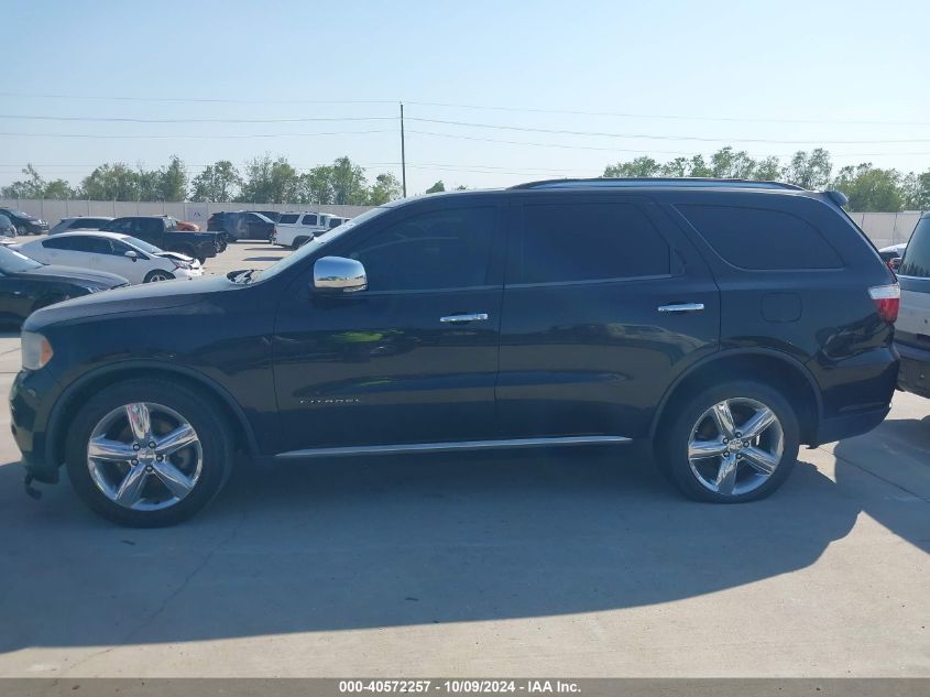 2013 Dodge Durango Citadel VIN: 1C4RDHEG8DC571952 Lot: 40572257