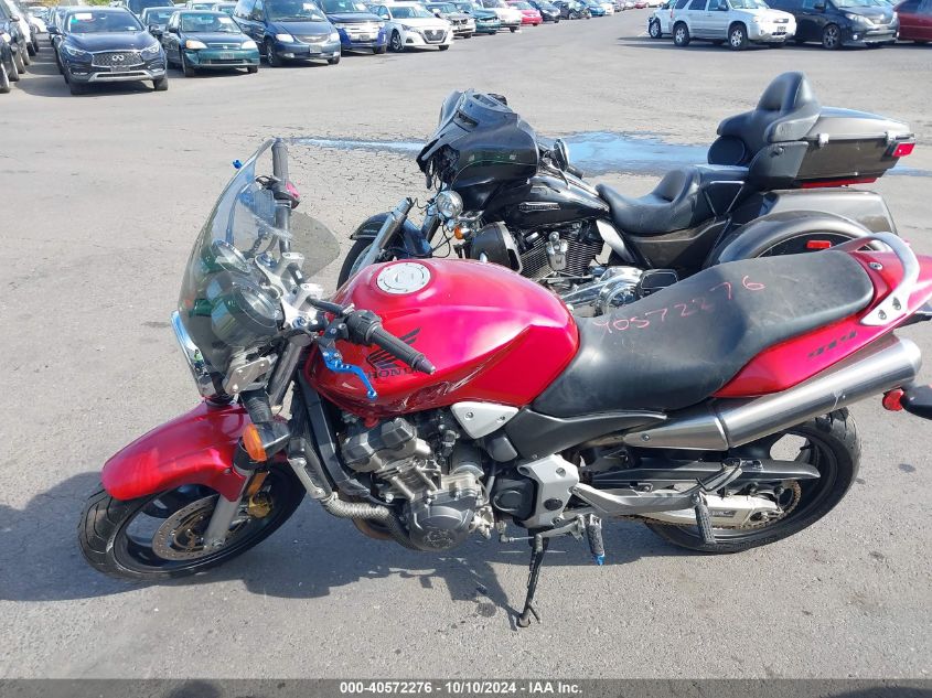 2006 Honda Cb900 F VIN: JH2SC48076M400111 Lot: 40572276