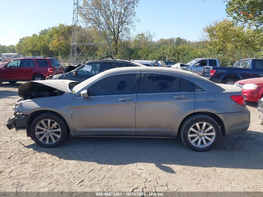 2013 Chrysler 200 Touring VIN: 1C3CCBBB4DN728173 Lot: 40572281