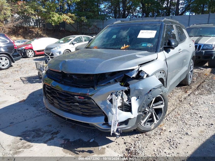 2023 Chevrolet Trailblazer Awd Rs VIN: KL79MUSL1PB180529 Lot: 40572292