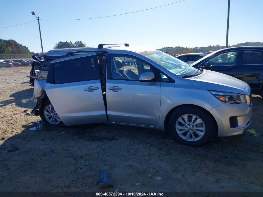 KNDMB5C15F6020621 2015 Kia Sedona Lx