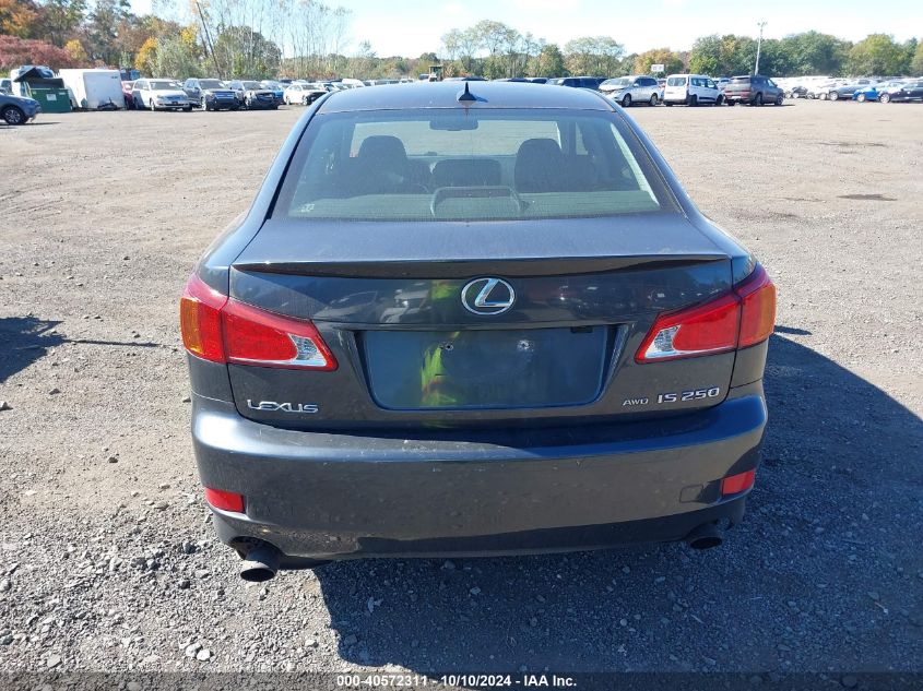 2009 Lexus Is 250 VIN: JTHCK262095034126 Lot: 40572311