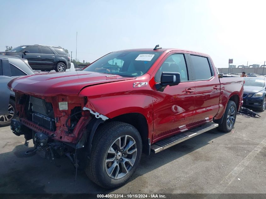 2022 Chevrolet Silverado 1500 4Wd Short Bed Rst VIN: 3GCUDEETXNG530761 Lot: 40572314