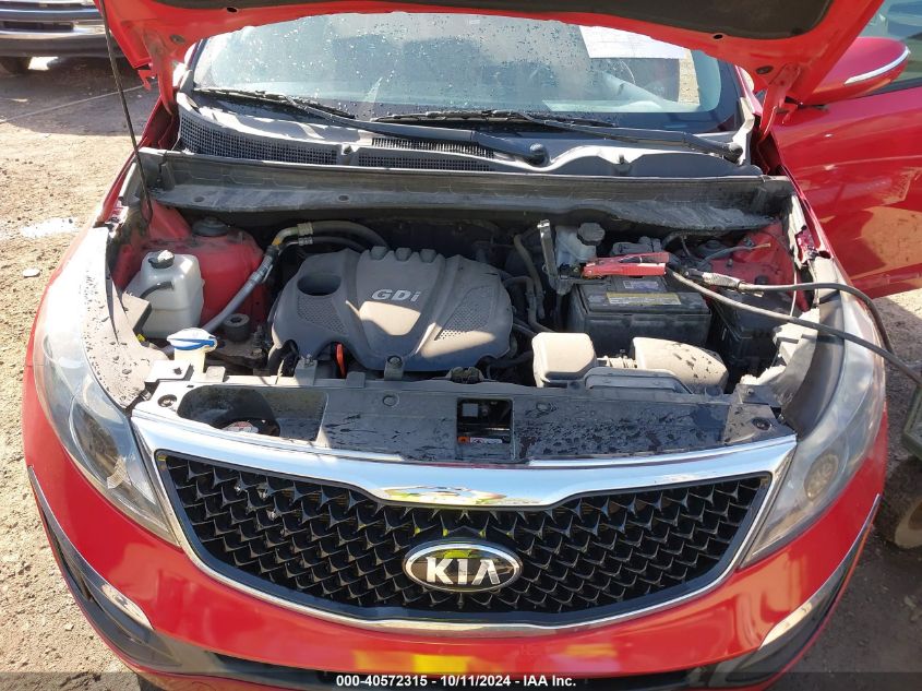 2014 Kia Sportage Lx VIN: KNDPB3AC7E7602363 Lot: 40572315