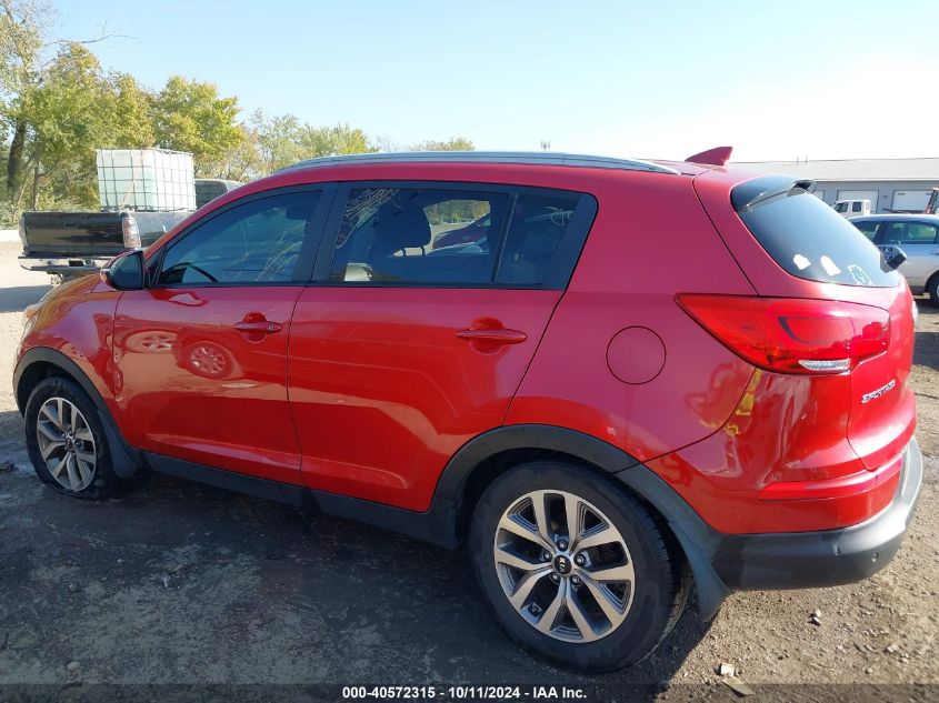 2014 Kia Sportage Lx VIN: KNDPB3AC7E7602363 Lot: 40572315