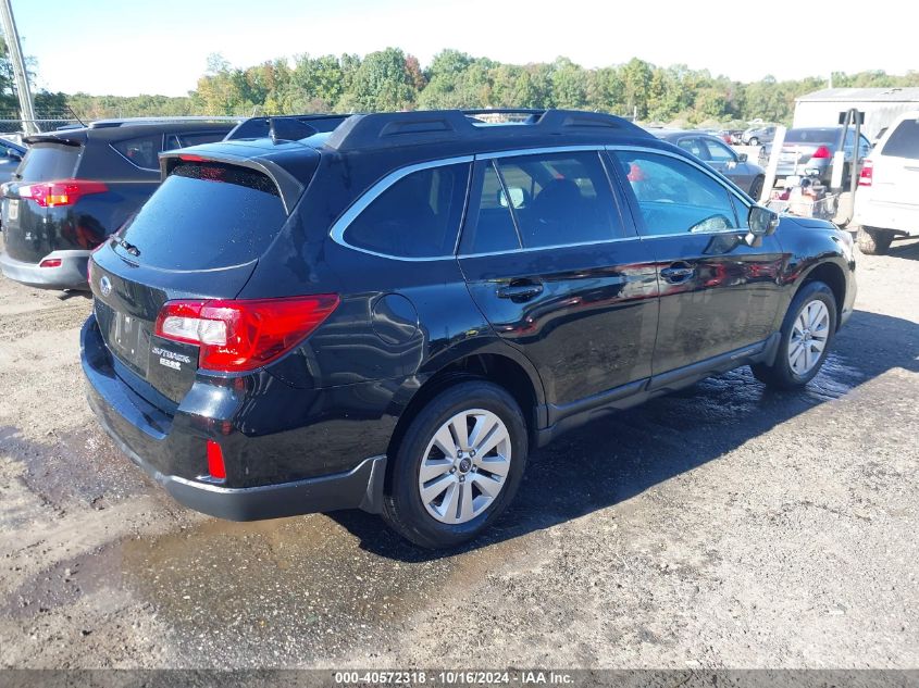 2016 Subaru Outback 2.5I Premium VIN: 4S4BSAFC0G3286687 Lot: 40572318