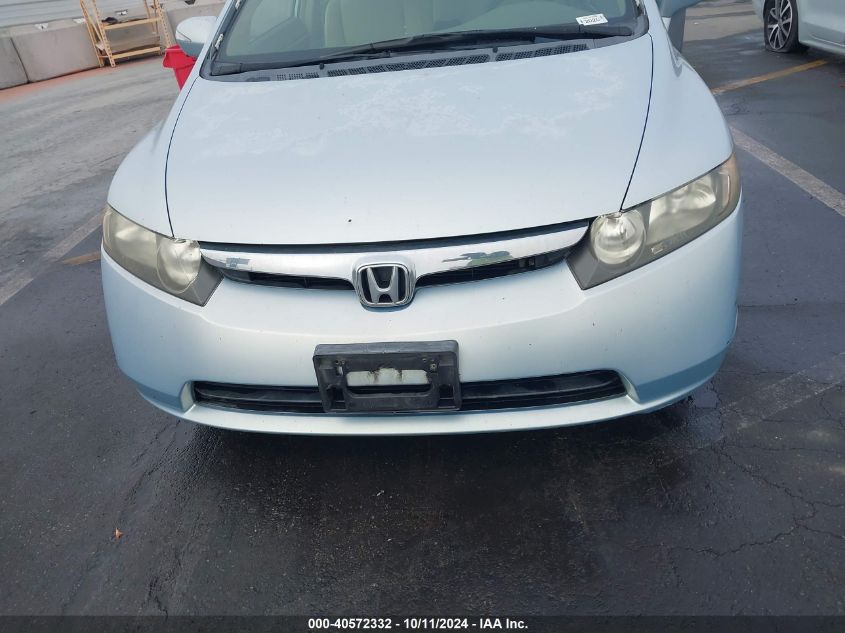 2008 Honda Civic Hybrid VIN: JHMFA362X8S000751 Lot: 40572332