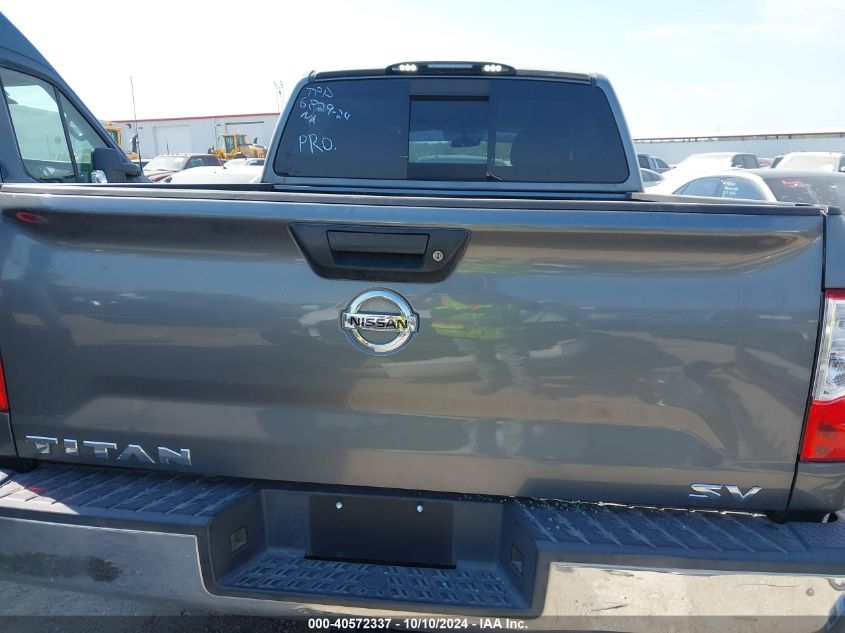 2017 Nissan Titan Sv VIN: 1N6AA1EK7HN531029 Lot: 40572337