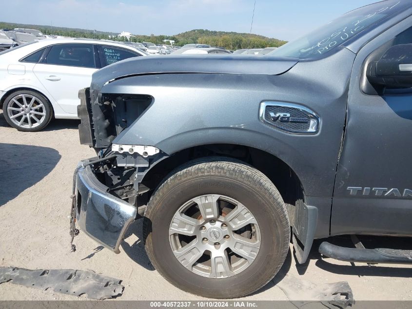 2017 Nissan Titan Sv VIN: 1N6AA1EK7HN531029 Lot: 40572337