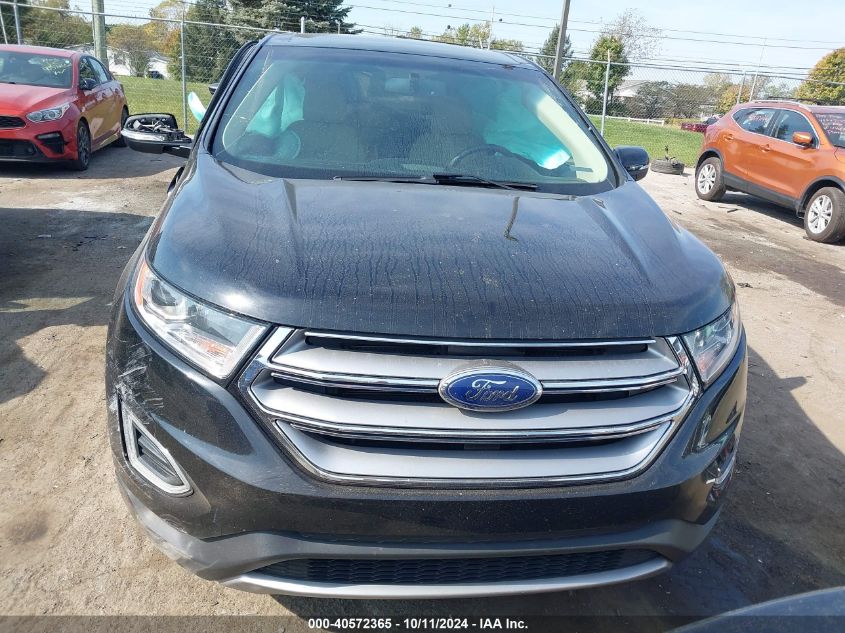 2018 Ford Edge Sel VIN: 2FMPK4J9XJBC43808 Lot: 40572365