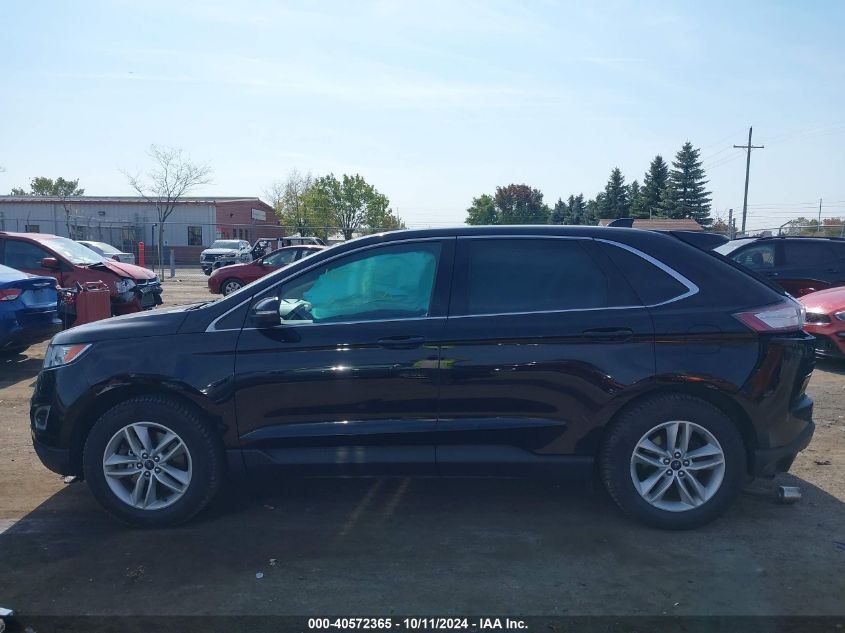 2018 Ford Edge Sel VIN: 2FMPK4J9XJBC43808 Lot: 40572365