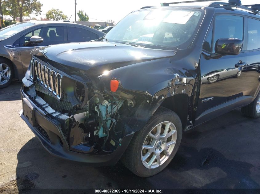 2021 Jeep Renegade Latitude 4X4 VIN: ZACNJDBB0MPM37485 Lot: 40572369