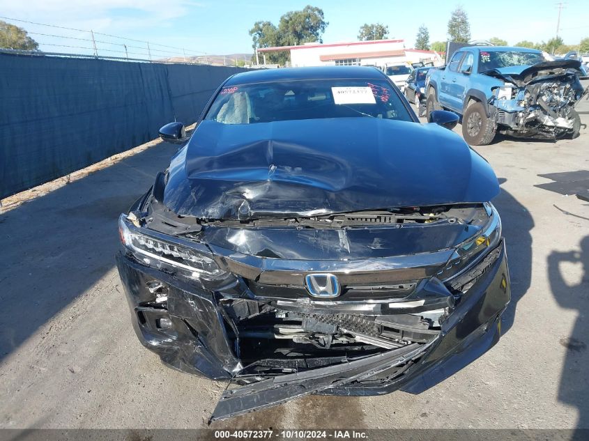 2022 Honda Accord Hybrid Sport VIN: 1HGCV3F29NA038399 Lot: 40572377