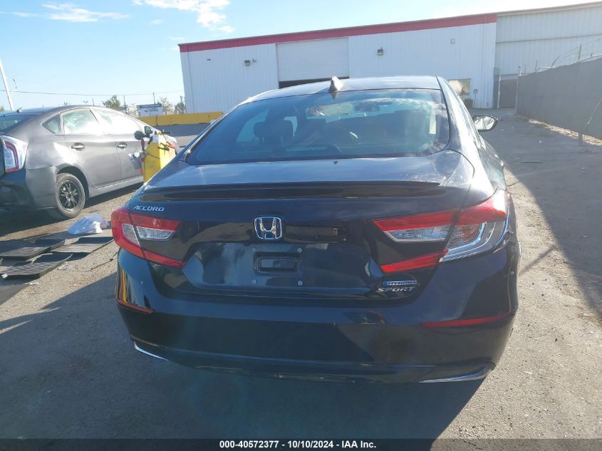 2022 Honda Accord Hybrid Sport VIN: 1HGCV3F29NA038399 Lot: 40572377