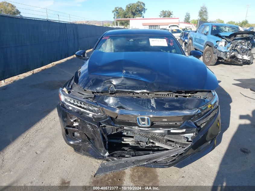 2022 Honda Accord Hybrid Sport VIN: 1HGCV3F29NA038399 Lot: 40572377