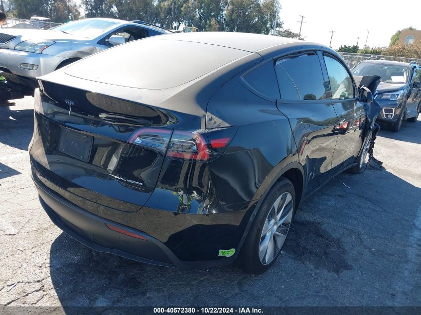 2023 Tesla Model Y Awd/Long Range Dual Motor All-Wheel Drive VIN: 7SAYGDEEXPA032024 Lot: 40572380