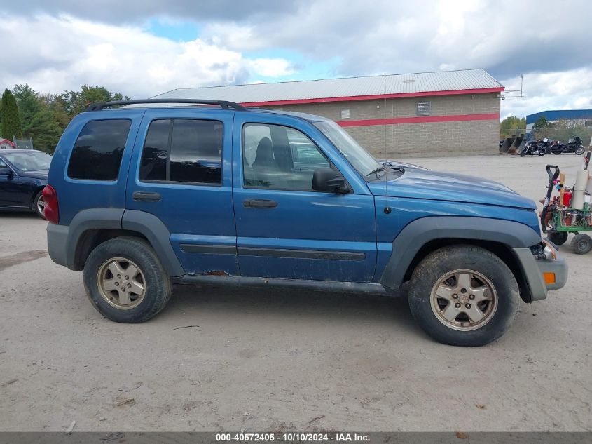 1J4GL48K96W179206 2006 Jeep Liberty Sport