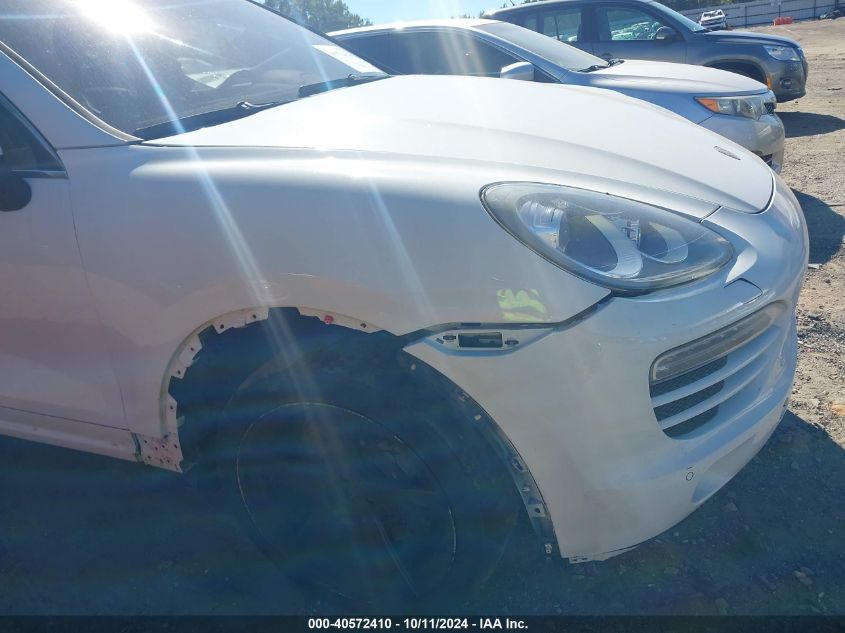 2012 Porsche Cayenne VIN: WP1AA2A21CLA07747 Lot: 40572410