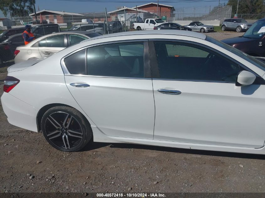 1HGCR2F17HA030523 2017 Honda Accord Sport Se