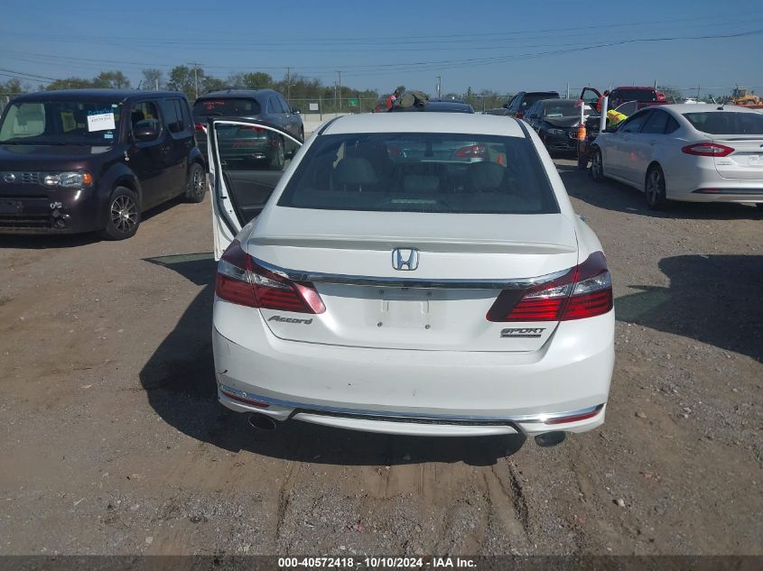 1HGCR2F17HA030523 2017 Honda Accord Sport Se