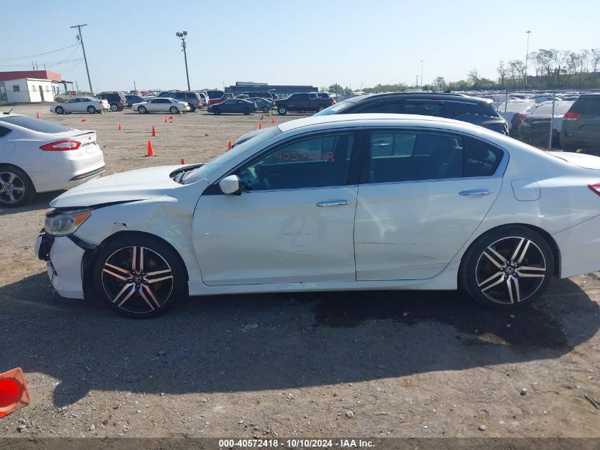 1HGCR2F17HA030523 2017 Honda Accord Sport Se