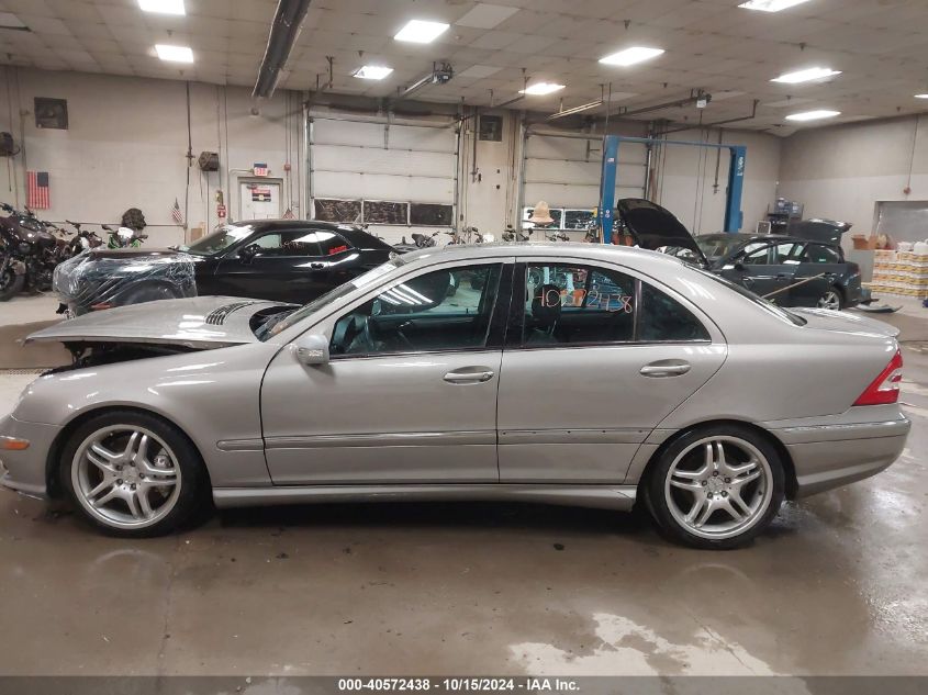 2006 Mercedes-Benz C 55 Amg VIN: WDBRF76J16F784904 Lot: 40572438