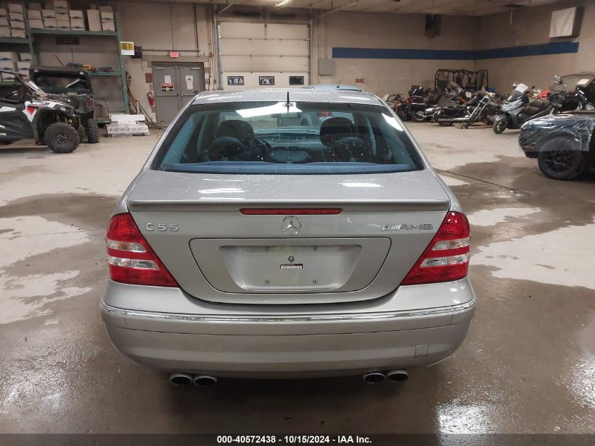 2006 Mercedes-Benz C 55 Amg VIN: WDBRF76J16F784904 Lot: 40572438