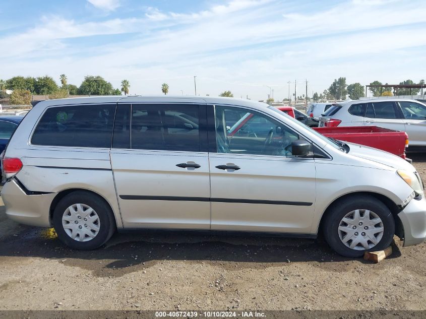 5FNRL38268B072890 2008 Honda Odyssey Lx