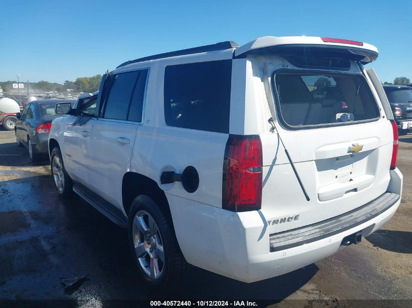 2015 Chevrolet Tahoe Lt VIN: 1GNSKBKC1FR501562 Lot: 40572440