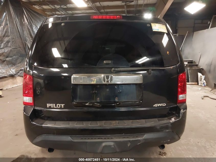 2013 Honda Pilot Lx VIN: 5FNYF4H26DB064338 Lot: 40572451