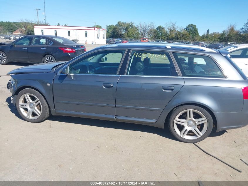 2008 Audi A4 2.0T/2.0T Avant Special Edition VIN: WAUKF78E18A031308 Lot: 40572462