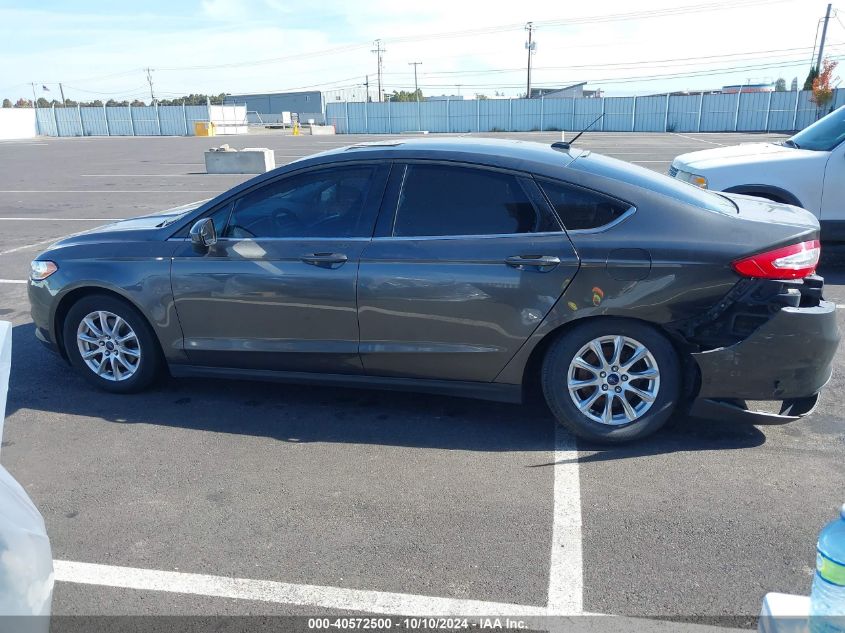 2015 Ford Fusion S VIN: 3FA6P0G75FR246131 Lot: 40572500