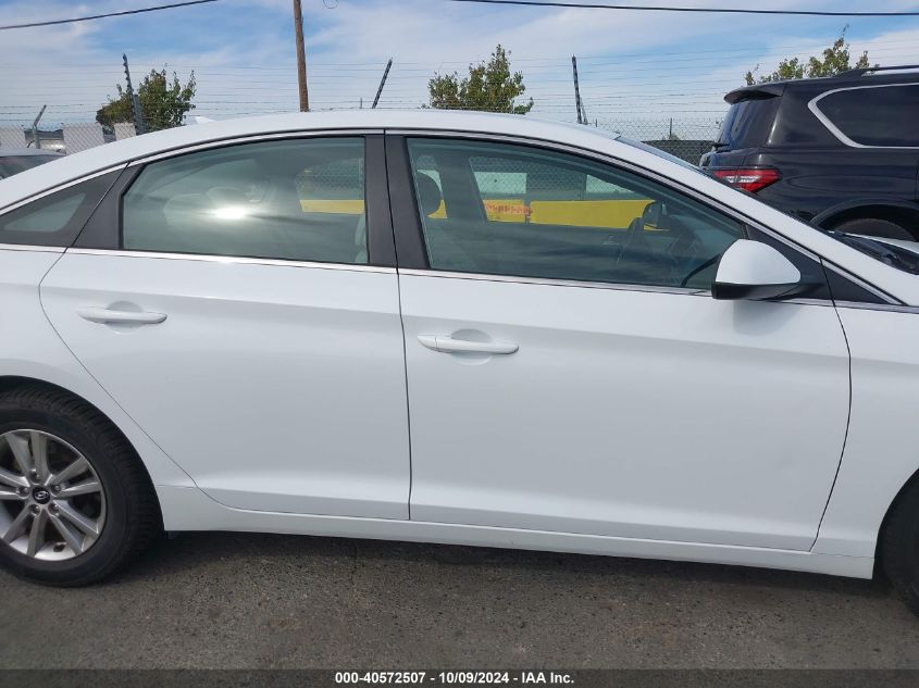 5NPE24AF0GH267162 2016 Hyundai Sonata Se