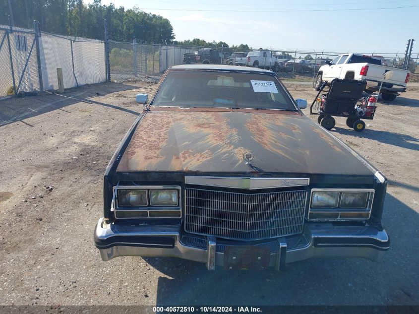 1984 Cadillac Eldorado VIN: 1G6AL5786EE659167 Lot: 40572510