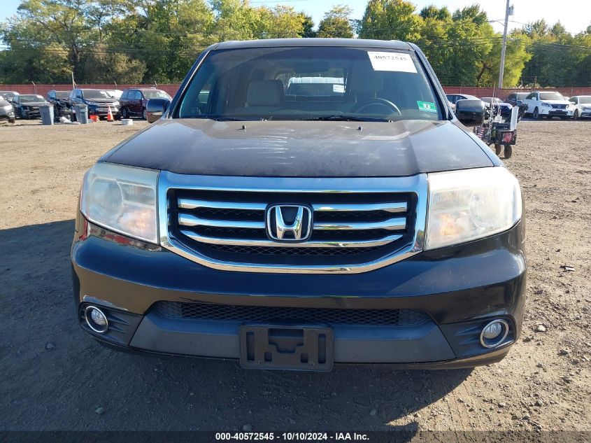 2013 Honda Pilot Ex VIN: 5FNYF4H49DB045705 Lot: 40572545