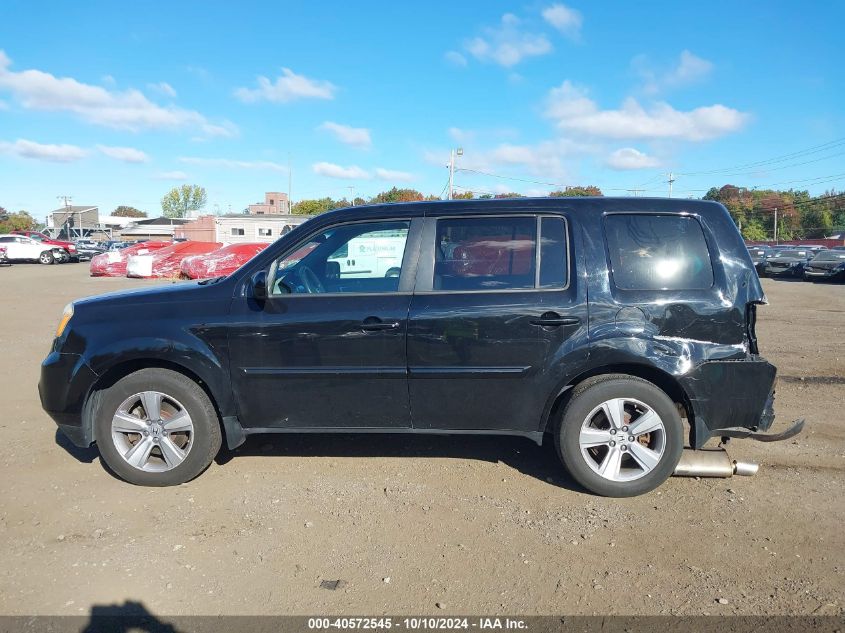 2013 Honda Pilot Ex VIN: 5FNYF4H49DB045705 Lot: 40572545