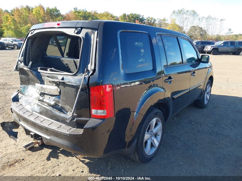 2013 Honda Pilot Ex VIN: 5FNYF4H49DB045705 Lot: 40572545