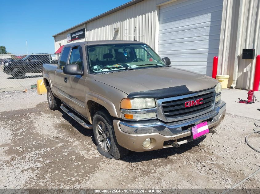 2004 GMC Sierra 1500 Slt VIN: 2GTEK19T341191684 Lot: 40572564