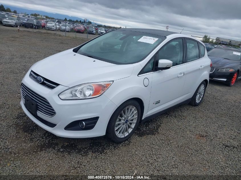 2014 Ford C-Max Energi Sel VIN: 1FADP5CU5EL521509 Lot: 40572576