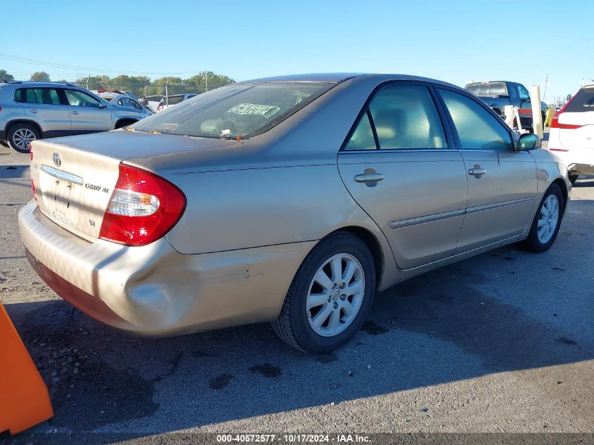 2002 Toyota Camry Le/Xle/Se VIN: 4T1BF32K62U015178 Lot: 40572577