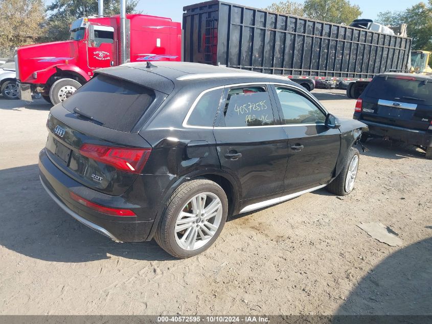 VIN WA1CNAFY2J2207099 2018 Audi Q5, 2.0T Premium/2.... no.4