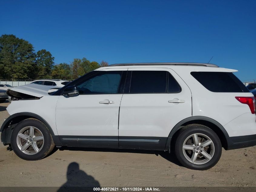 2018 Ford Explorer Xlt VIN: 1FM5K7D81JGC23080 Lot: 40572621