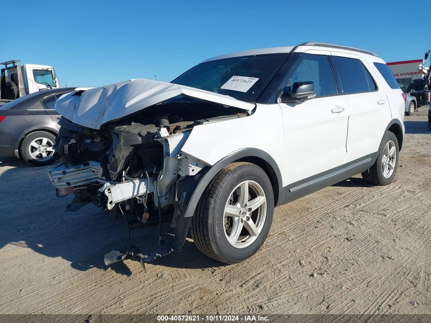 VIN 1FM5K7D81JGC23080 2018 FORD EXPLORER XLT