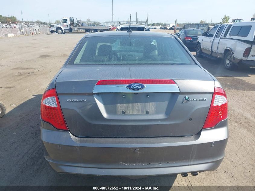 3FADP0L33AR148170 2010 Ford Fusion Hybrid