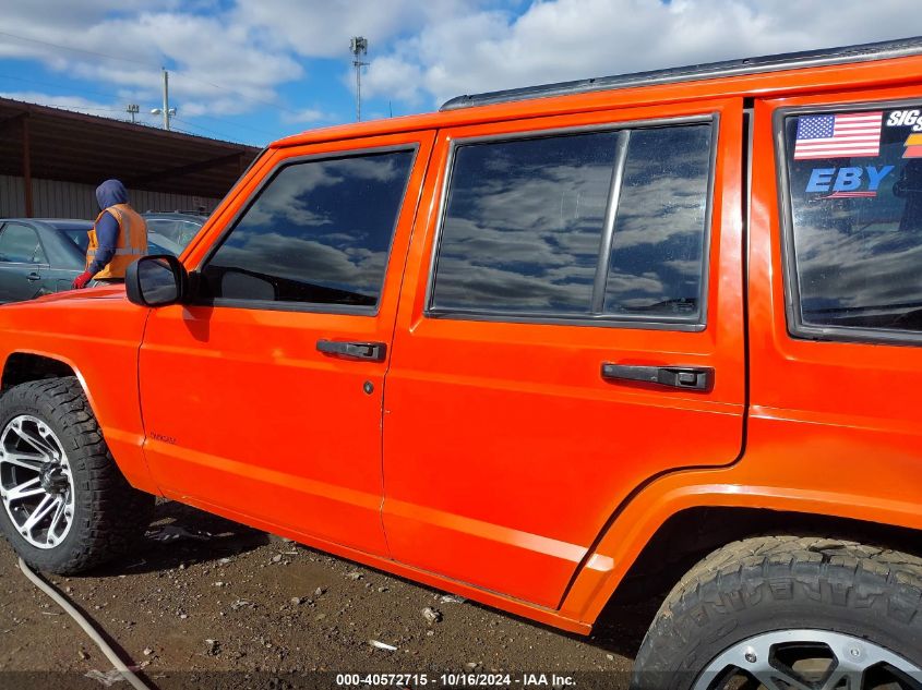 2000 Jeep Cherokee Sport VIN: 1J4FT48S3YL102315 Lot: 40572715