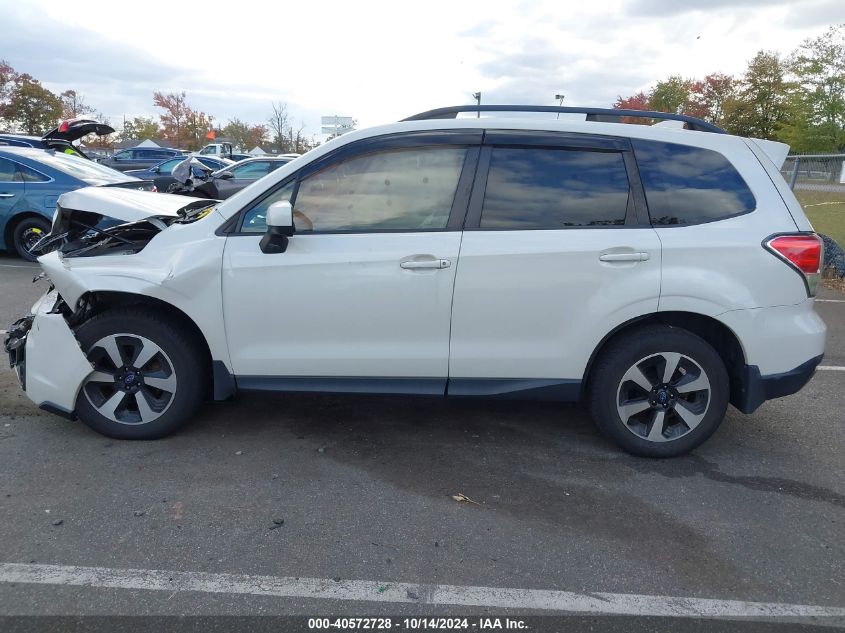 2018 Subaru Forester 2.5I Premium VIN: JF2SJAGC5JH512675 Lot: 40572728