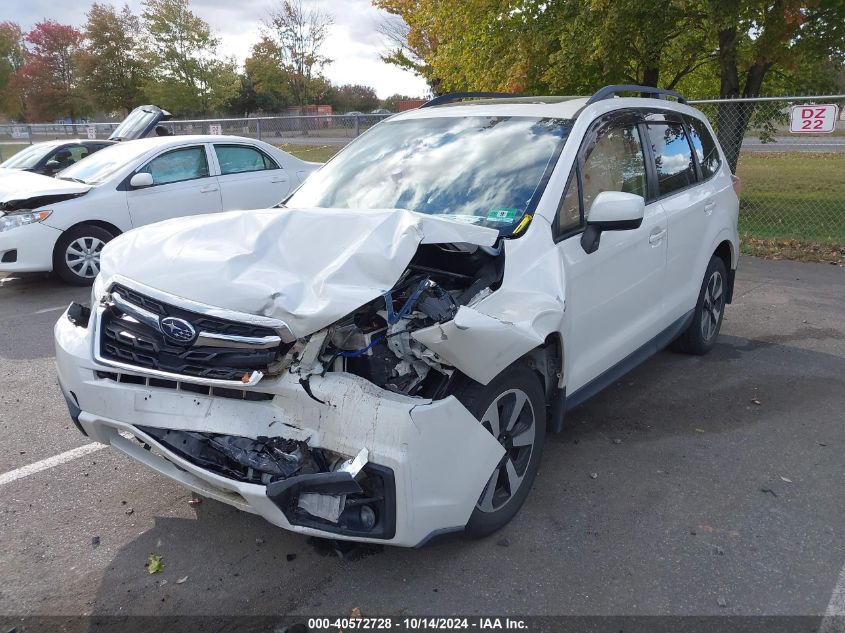 2018 Subaru Forester 2.5I Premium VIN: JF2SJAGC5JH512675 Lot: 40572728