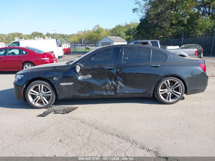 2014 BMW 750I xDrive VIN: WBAYB6C57ED224838 Lot: 40572757