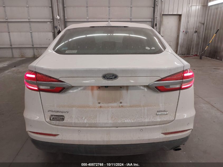 2019 Ford Fusion Sel VIN: 3FA6P0CD3KR269493 Lot: 40572768