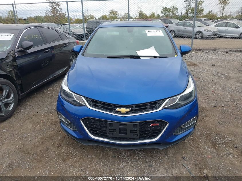 2018 Chevrolet Cruze Lt Auto VIN: 1G1BE5SM0J7191315 Lot: 40572770